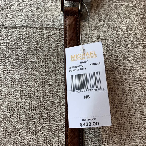 Michael Kors Sady Multifunction Top Zip Large Tote - Picture 6 of 6